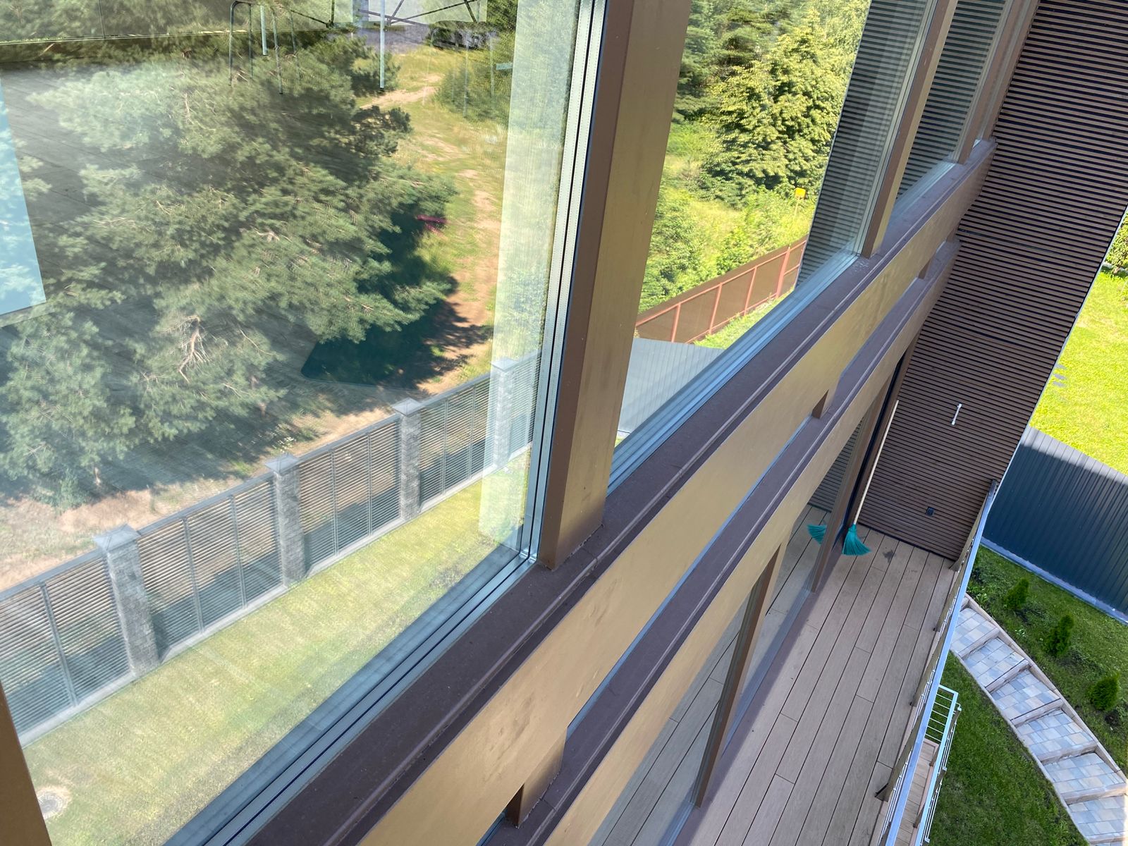 Остекление фахверка