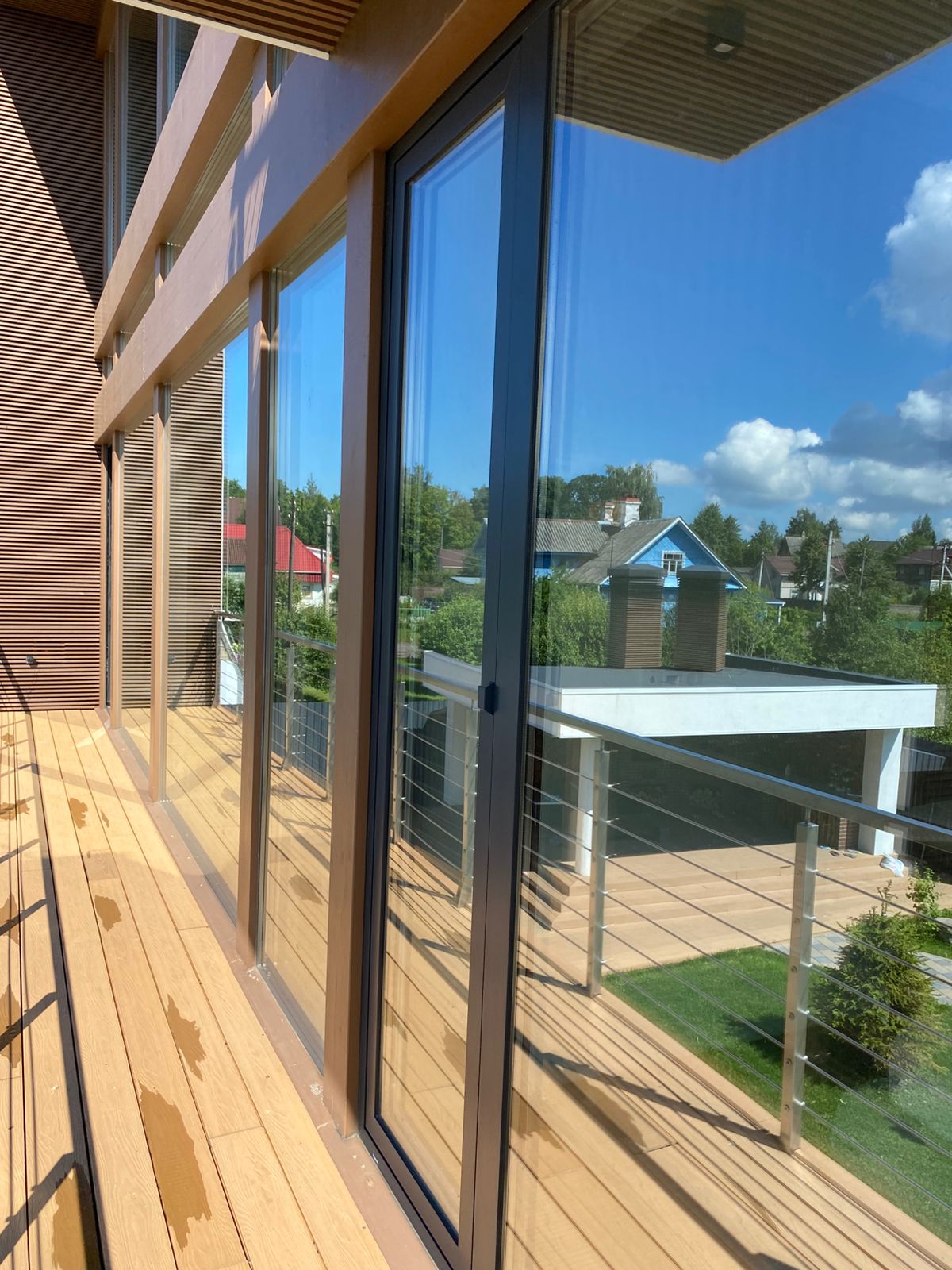 Остекление фахверка