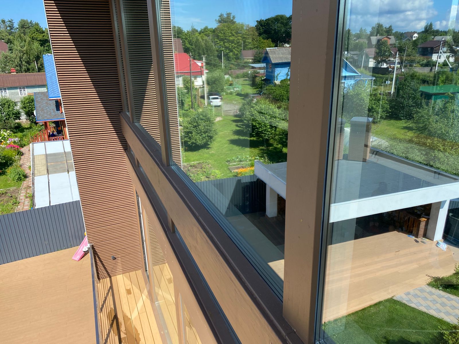 Остекление фахверка