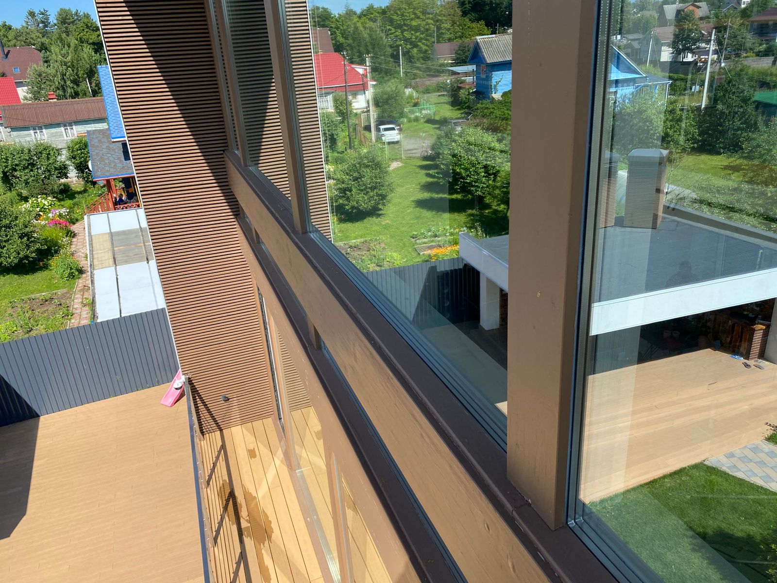 Остекление фахверка