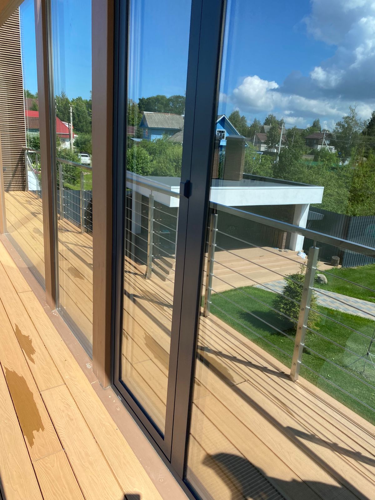 Остекление фахверка