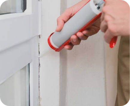 Герметизация монтажных швов